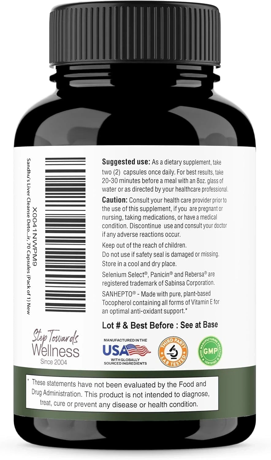 70 CAPSULES LIVER CLEANSE