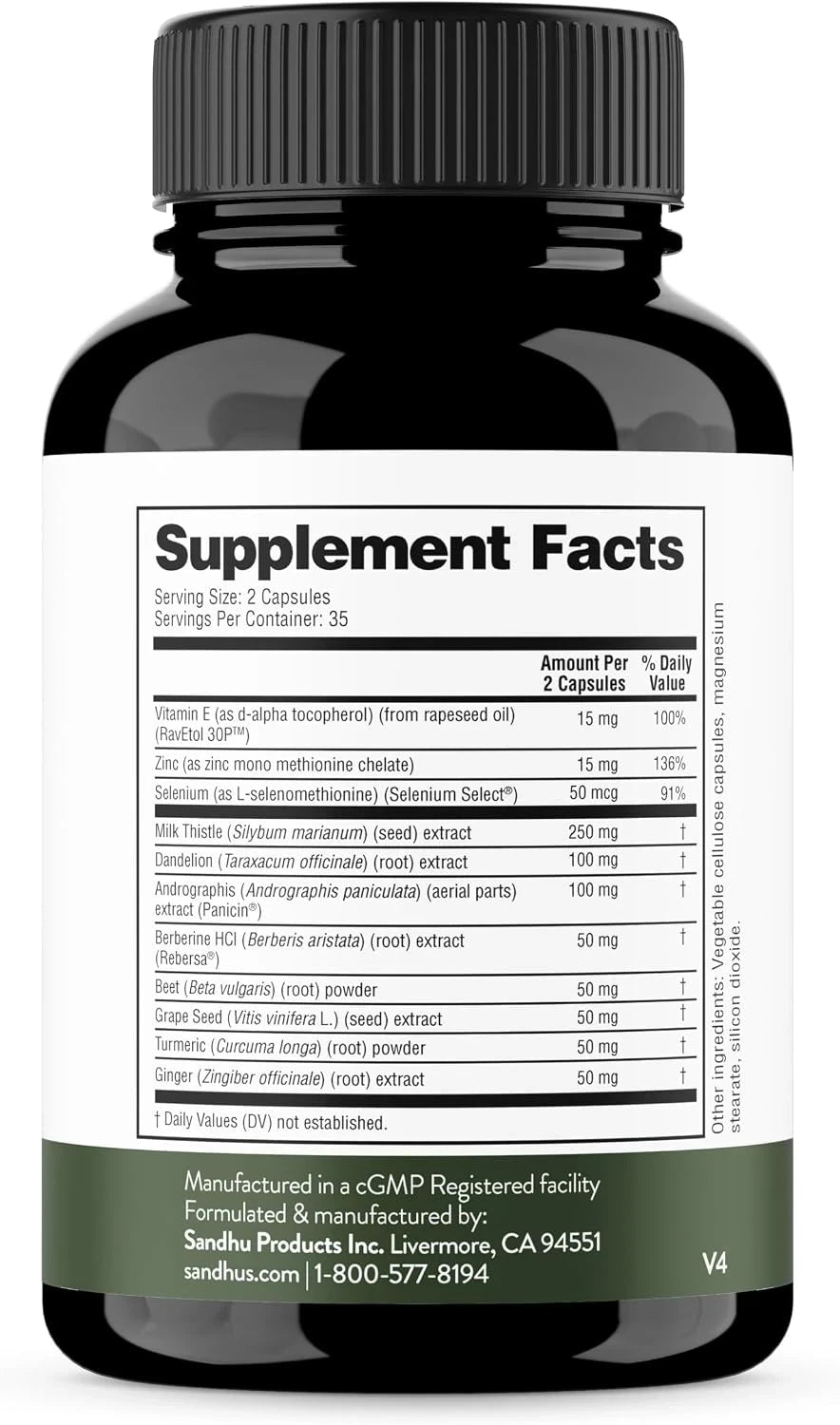 70 CAPSULES LIVER CLEANSE