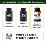 70 CAPSULES LIVER CLEANSE